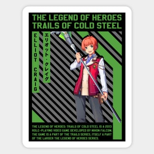 Elliot Craig | Trails Of Cold Steel Magnet